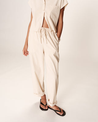 TROUSERS BEIGE BOTTOM