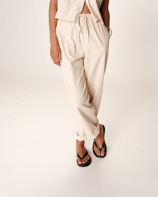 TROUSERS BEIGE BOTTOM