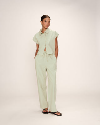 PANTALON MENTHE RHODE