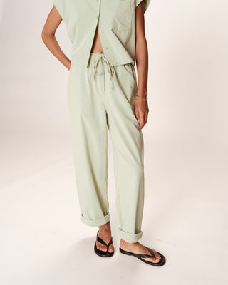 PANTALON MENTHE RHODE
