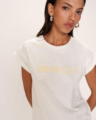 T-SHIRT JAUNE TOP