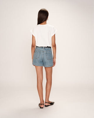 T-SHIRT JAUNE TOP