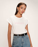 Straight message t-shirt pink Ricardo_13253