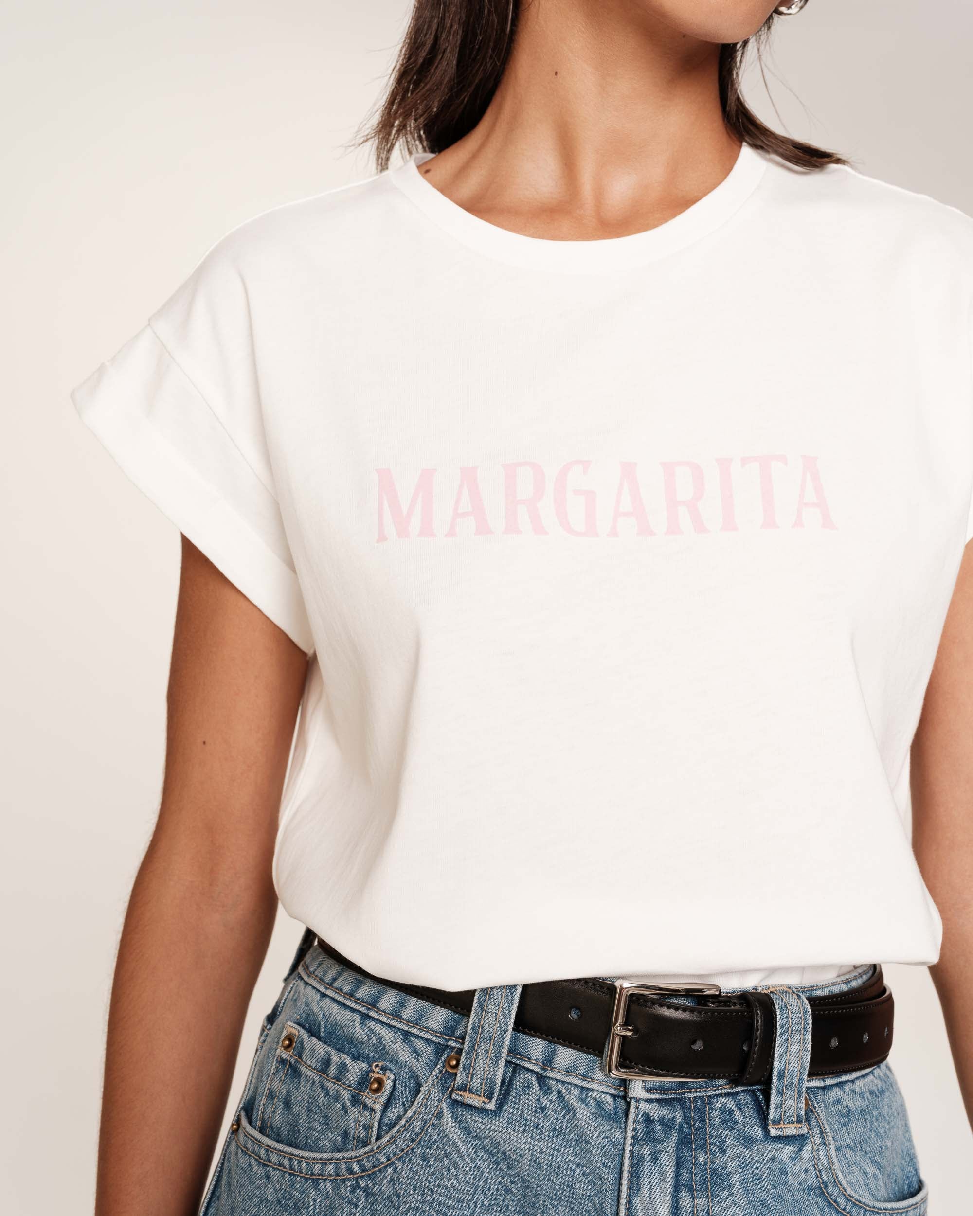 Straight message t-shirt pink Ricardo_13253