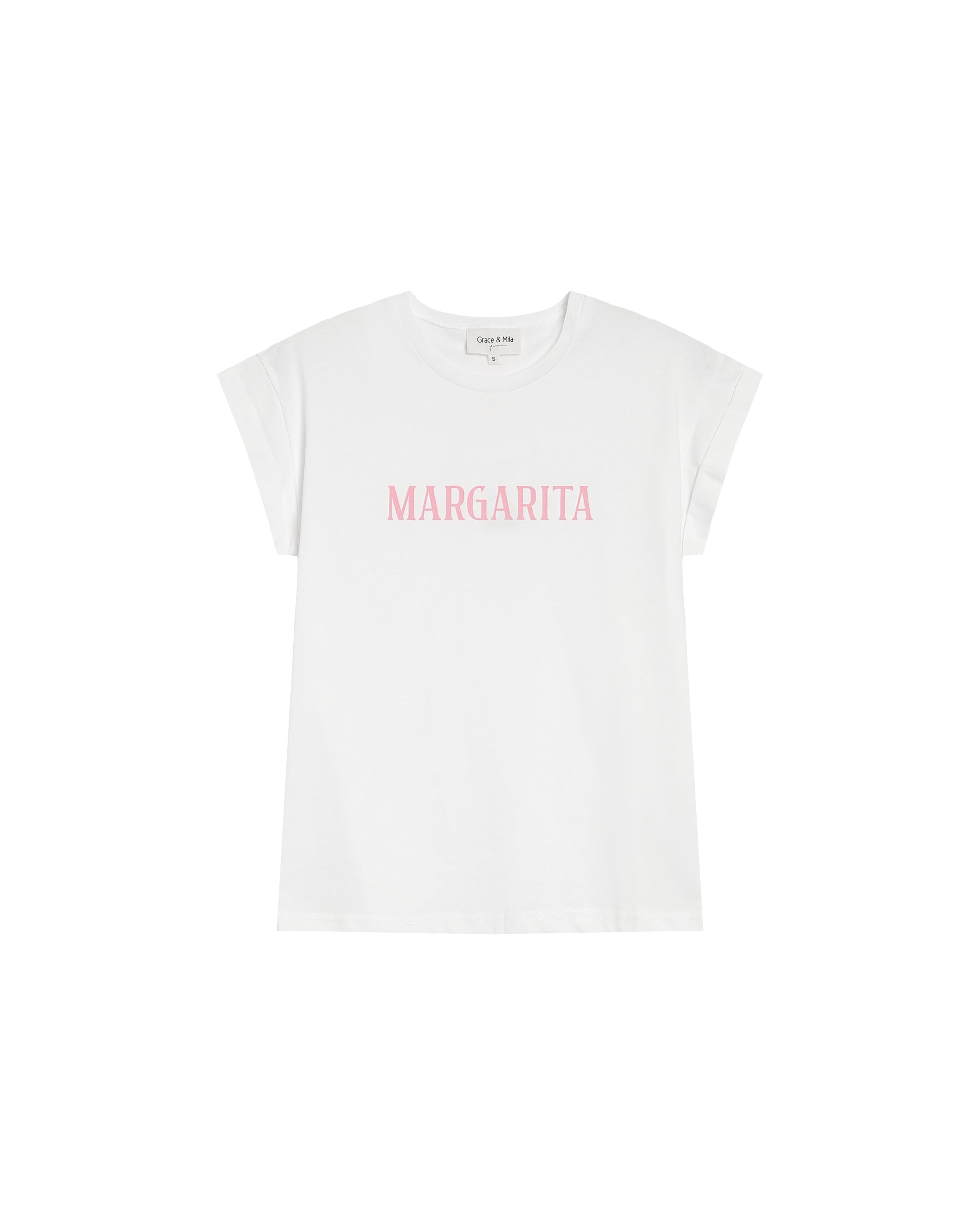 Straight message t-shirt pink Ricardo_13253