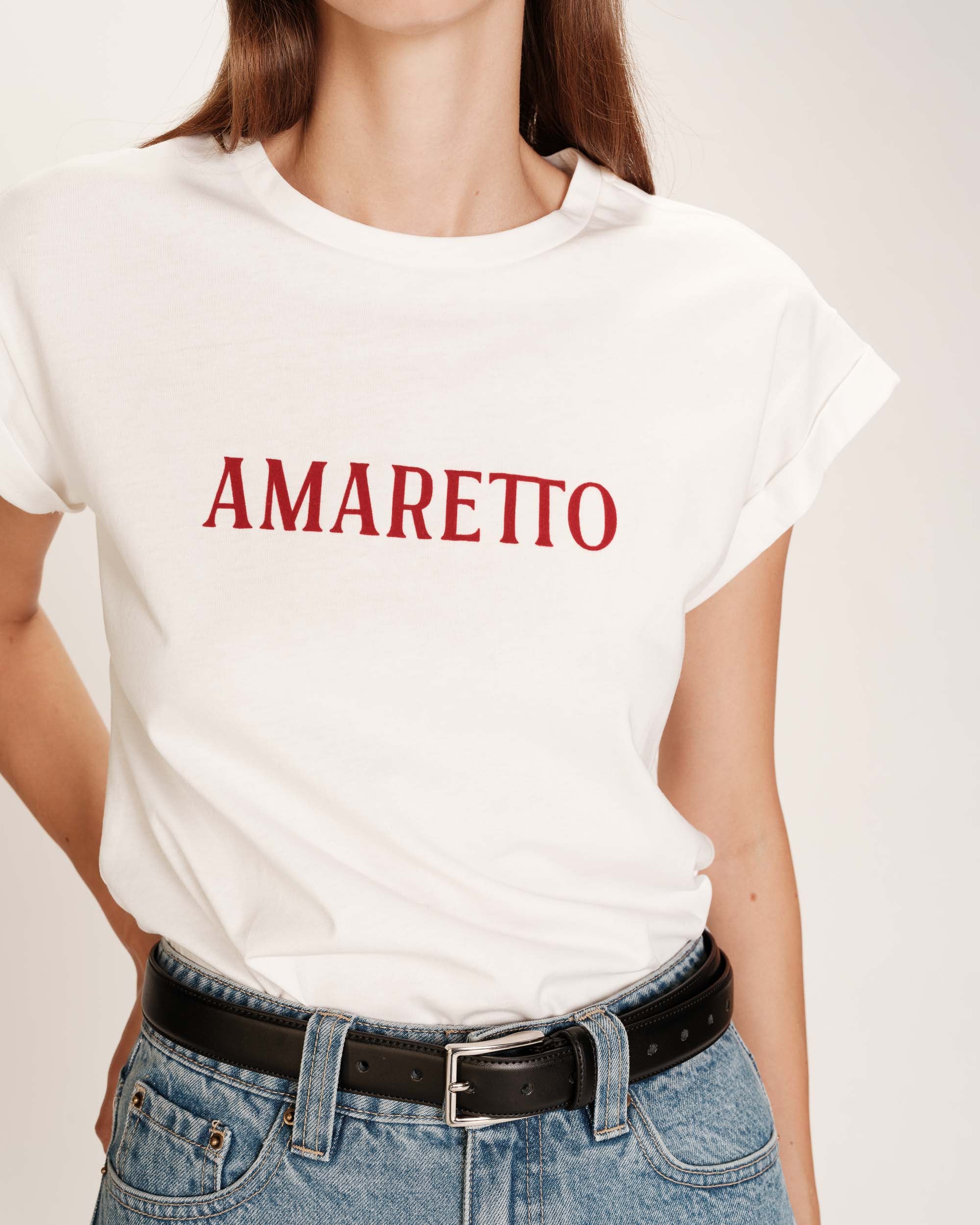 Straight message t-shirt red Ricardo_13253