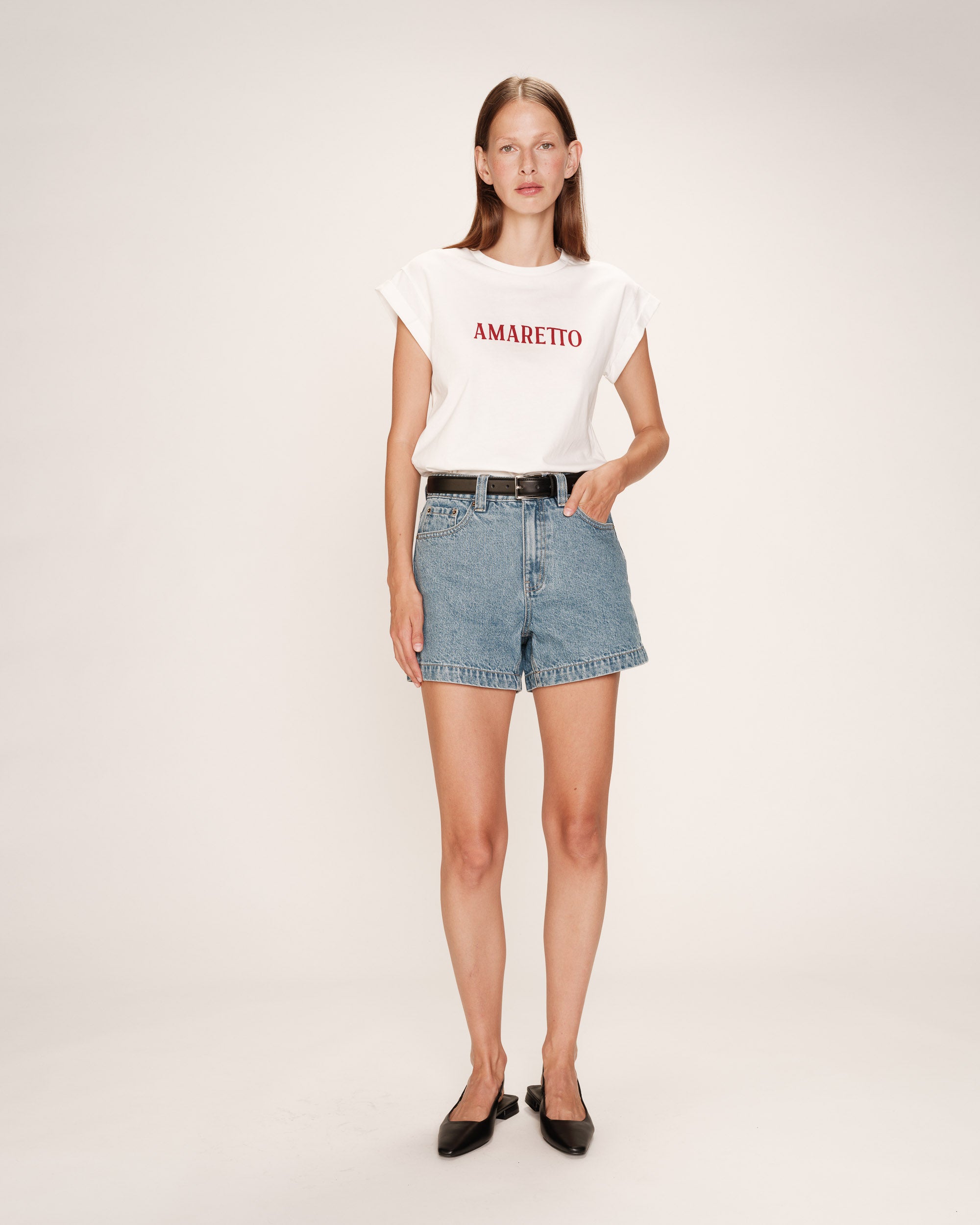 Straight message t-shirt red Ricardo_13253