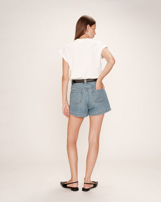 T-SHIRT ROUGE TOP
