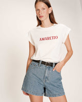 Straight message t-shirt red Ricardo_13253