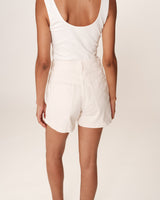 Short en jean ecru Rice