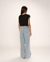 Straight lurex top black Rimbaud_13268