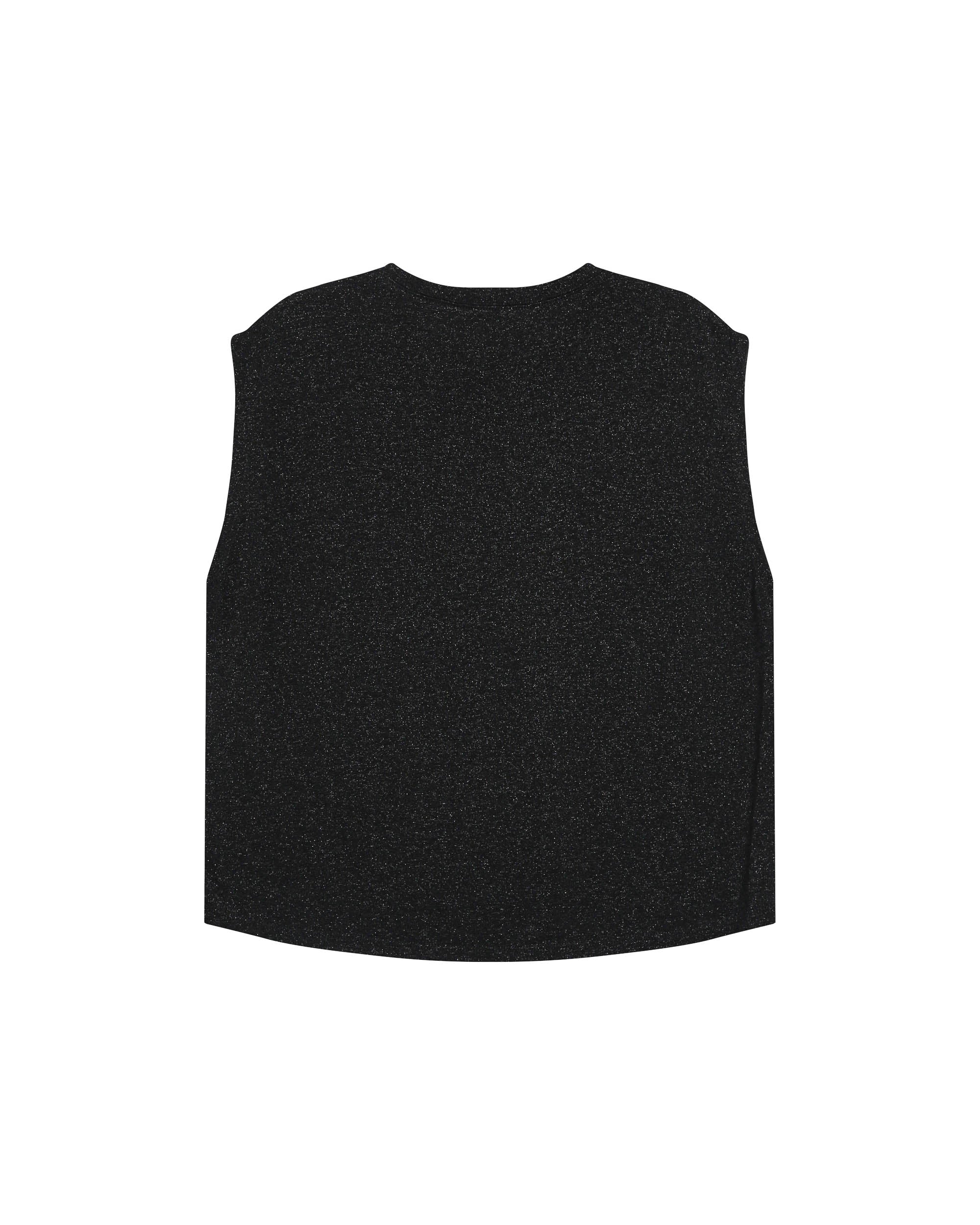 Straight lurex top black Rimbaud_13268