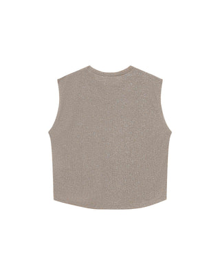 T-SHIRT TAUPE TOP