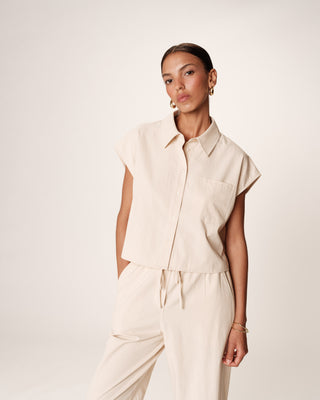 CHEMISE BEIGE RISE