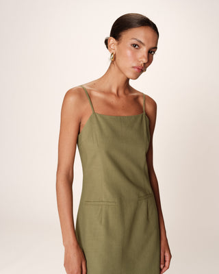 ROBE COURTE VERT RIVOLI