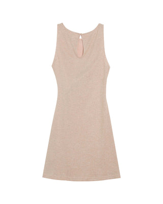 ROBE COURTE CHAMPAGNE ROLLING
