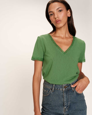 T-SHIRT VERT ROME