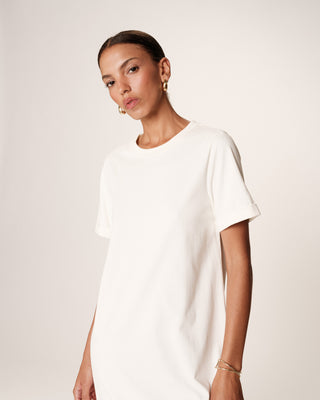 ROBE MI-LONGUE ECRU ROSALIE