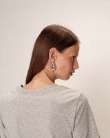 Robe t-shirt longue gris Rosalie