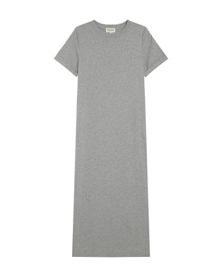 ROBE MI-LONGUE GRIS ROSALIE