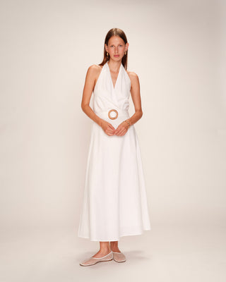 ROBE LONGUE ECRU ROSAMOUR