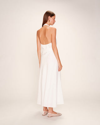 ROBE LONGUE ECRU ROSAMOUR