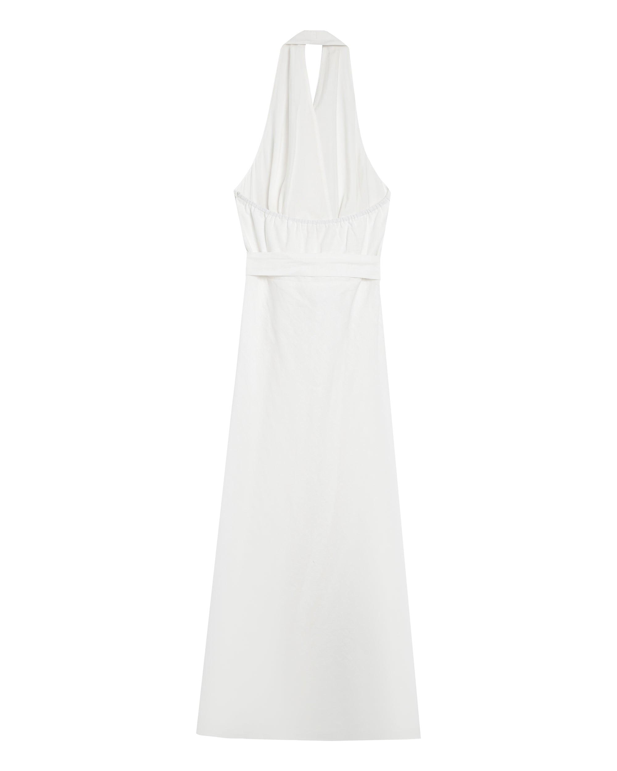 Robe longue dos nu ecru Rosamour