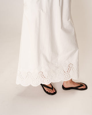 ROBE LONGUE ECRU ROSEBELLA