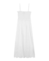 Robe longue bustier ecru Rosebella