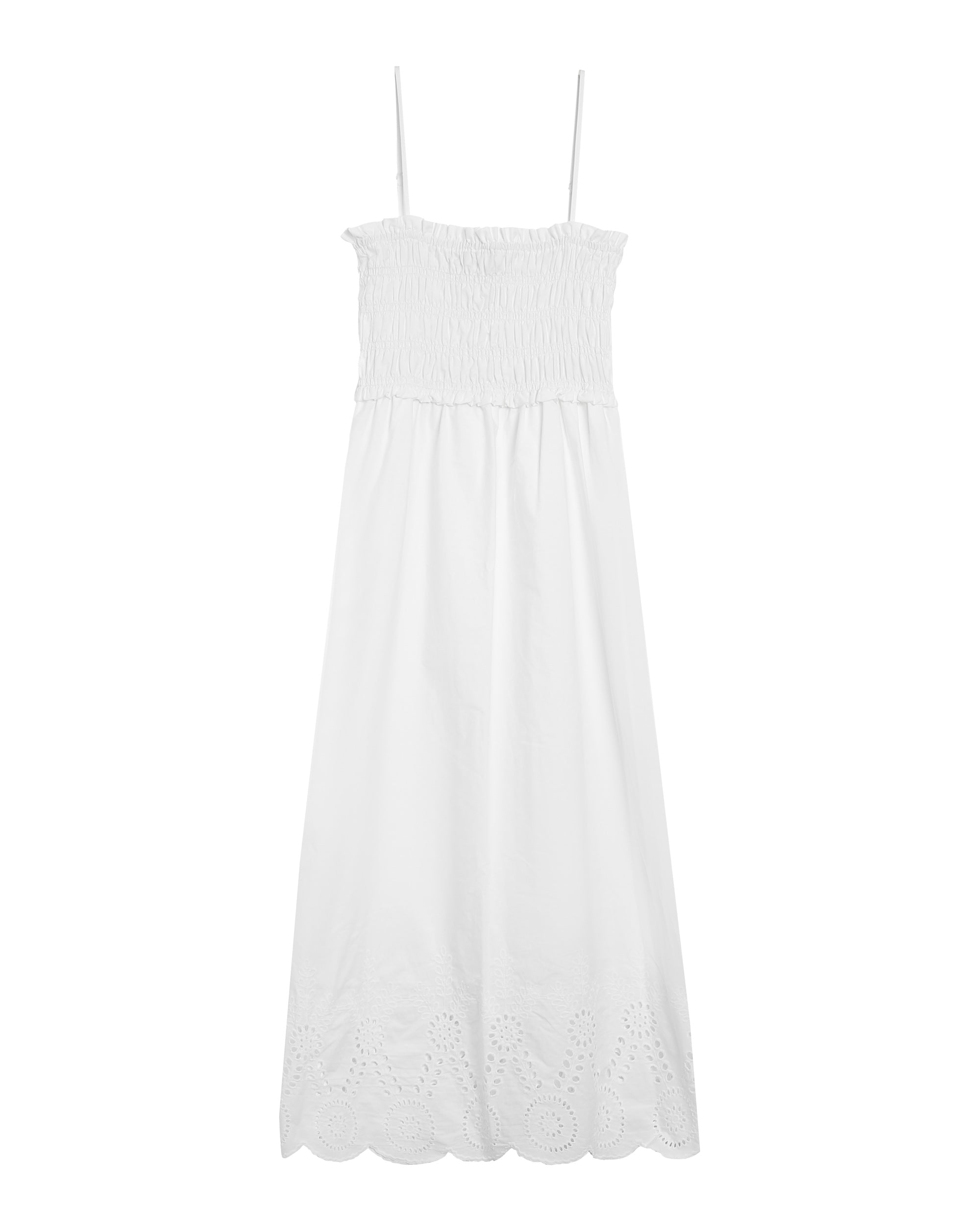 Robe longue bustier ecru Rosebella