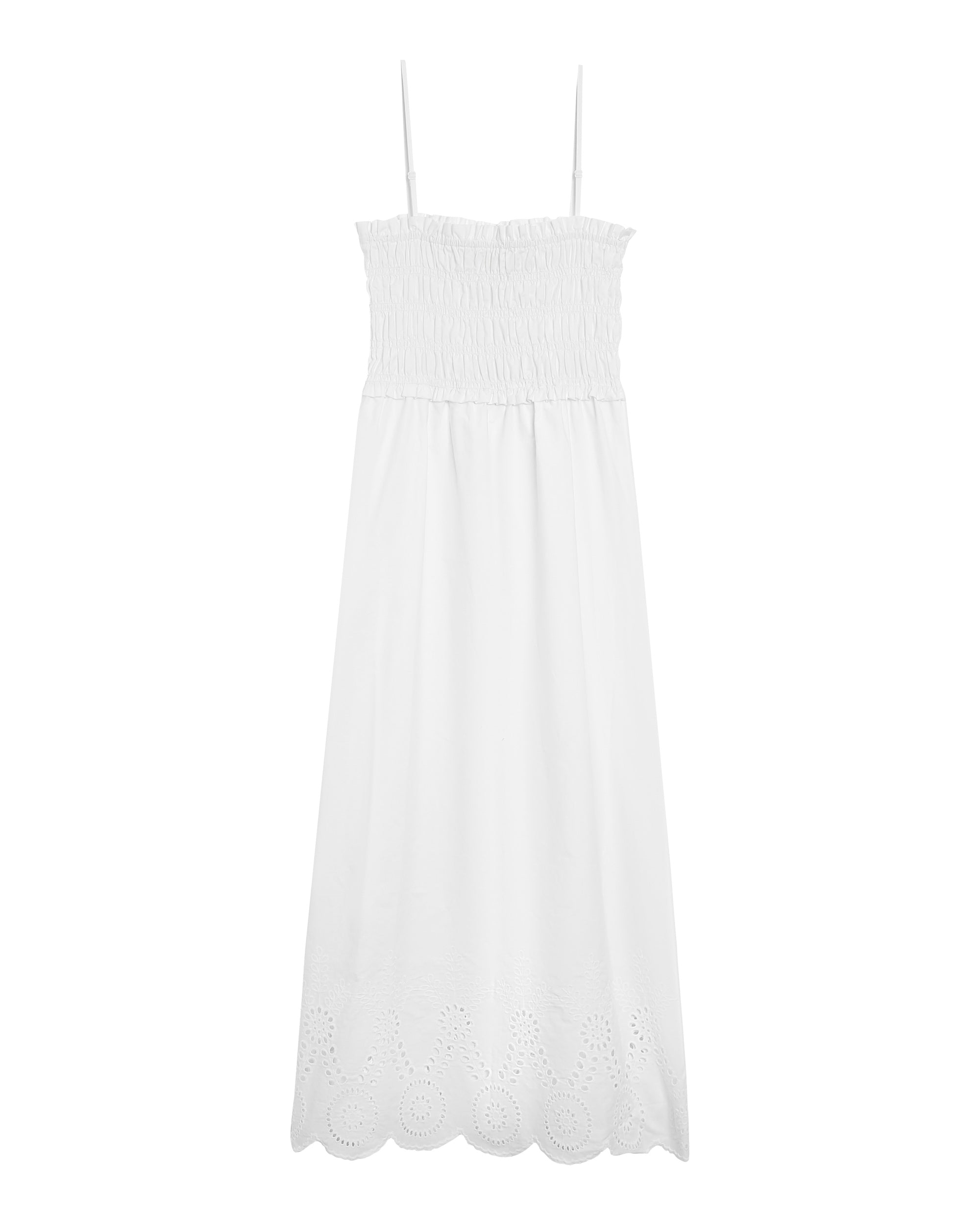 Robe longue bustier ecru Rosebella
