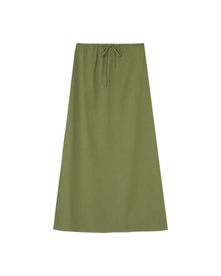 JUPE VERT ROUSSE