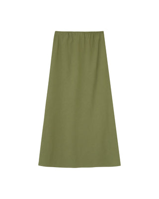 JUPE VERT ROUSSE