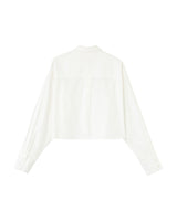 Oversized short shirt ecru Roxane_13215