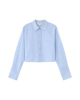 Oversized short shirt stripes Roxane_13215