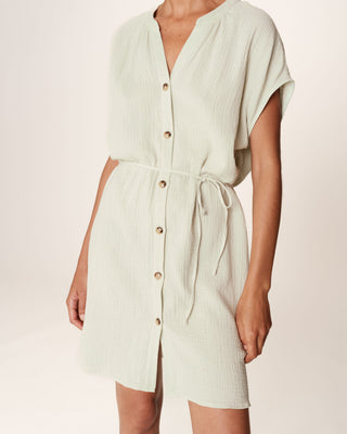 ROBE COURTE MENTHE ROZANA