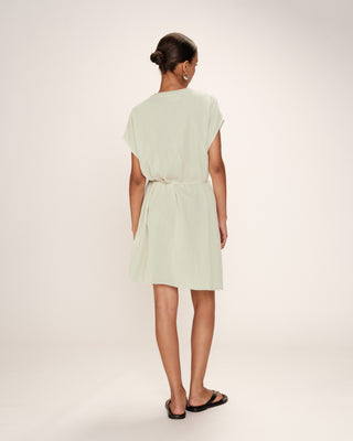 ROBE COURTE MENTHE ROZANA