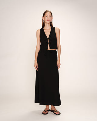 GILET NOIR RUBENS
