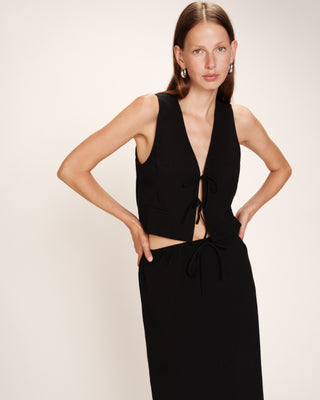 GILET NOIR RUBENS