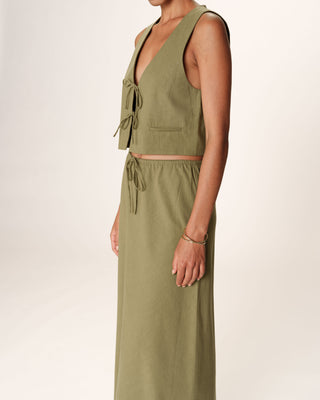 GILET VERT RUBENS