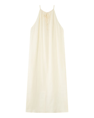 ROBE LONGUE ECRU RUBIS