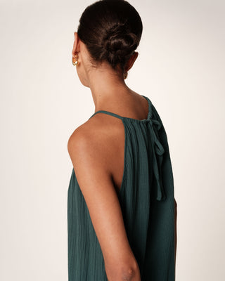 ROBE LONGUE EMERAUDE RUBIS
