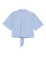 Striped cotton shirt bleu Ruth_13285