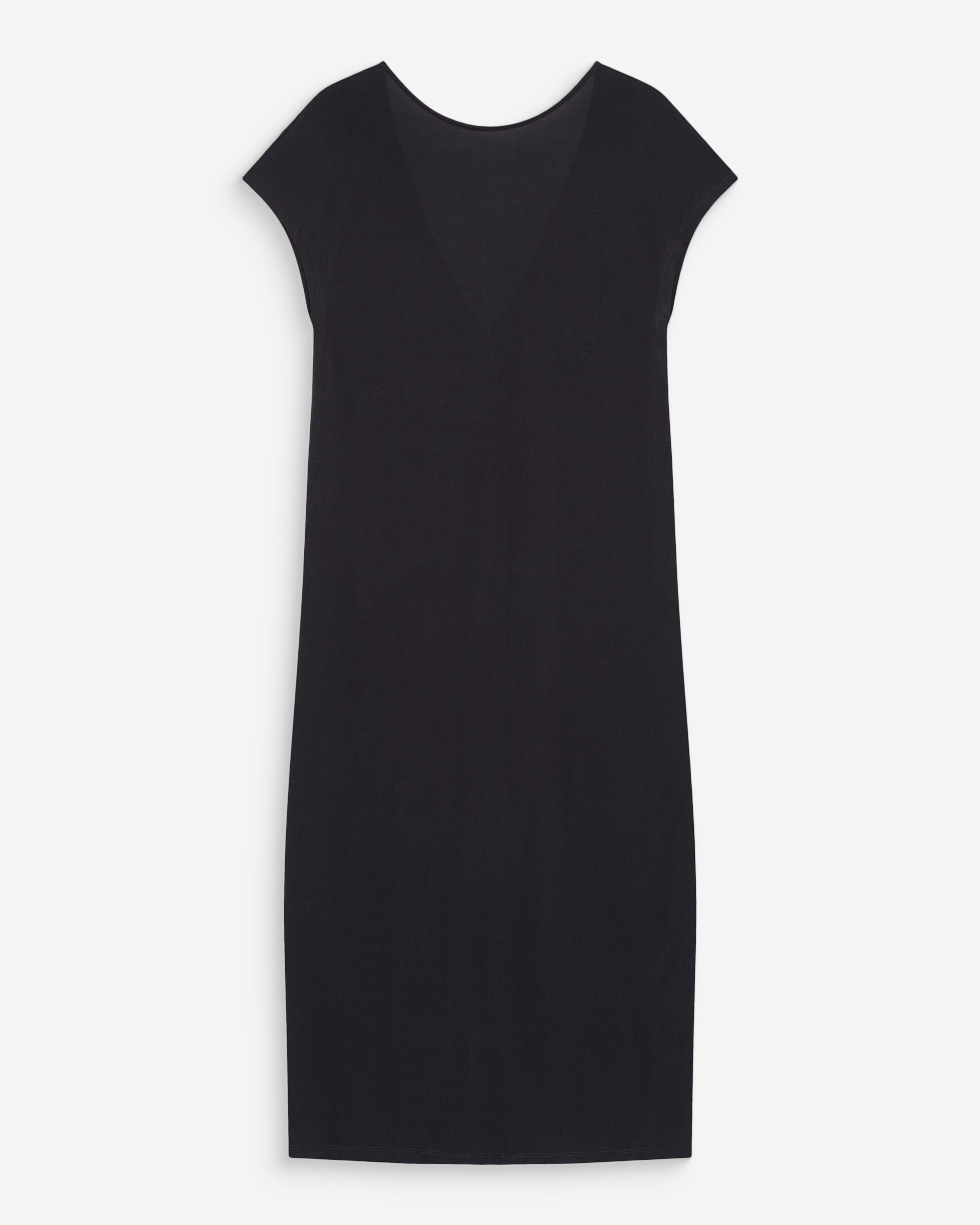 Robe longue en modal carbone Peace