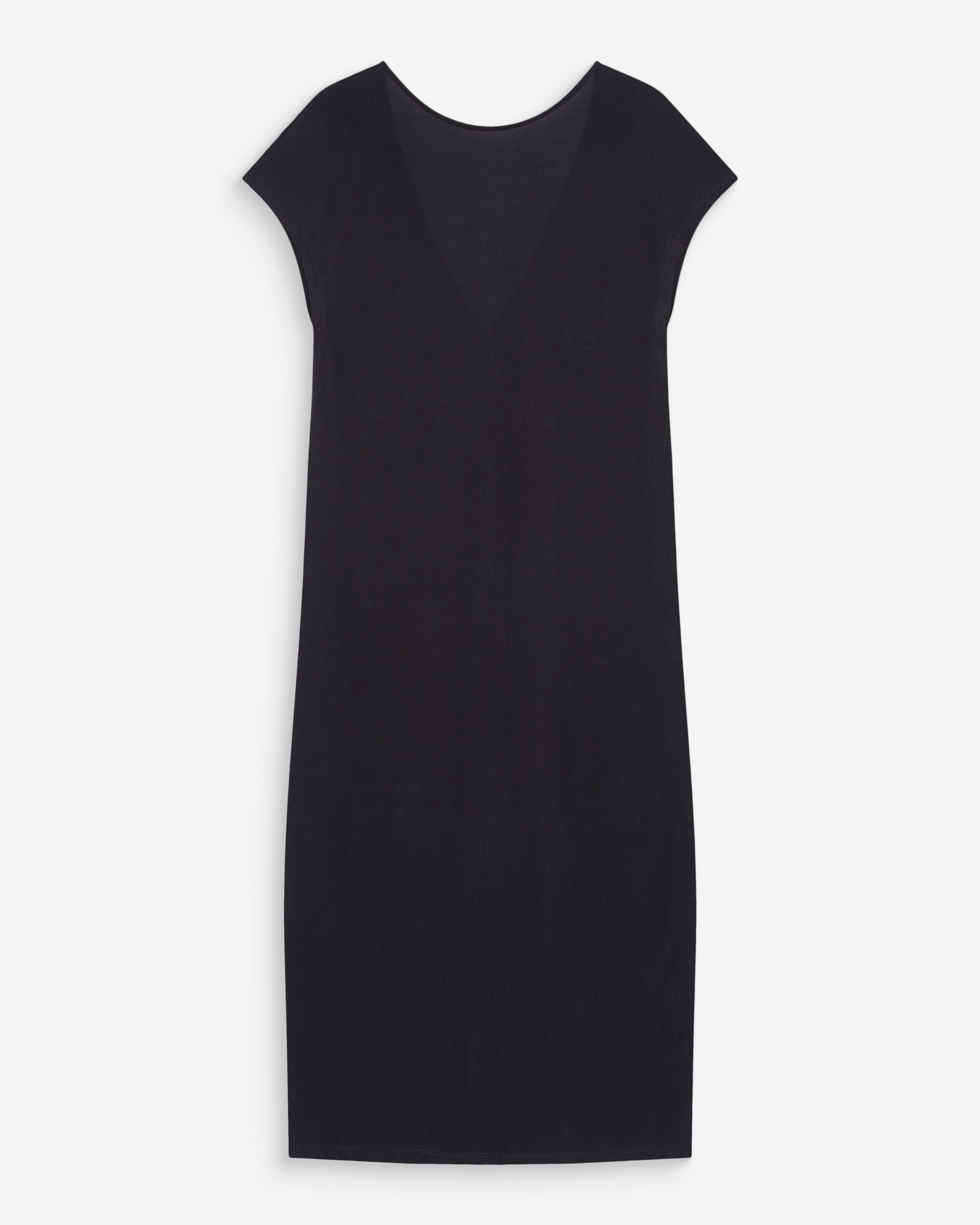 Robe longue en modal carbone Peace