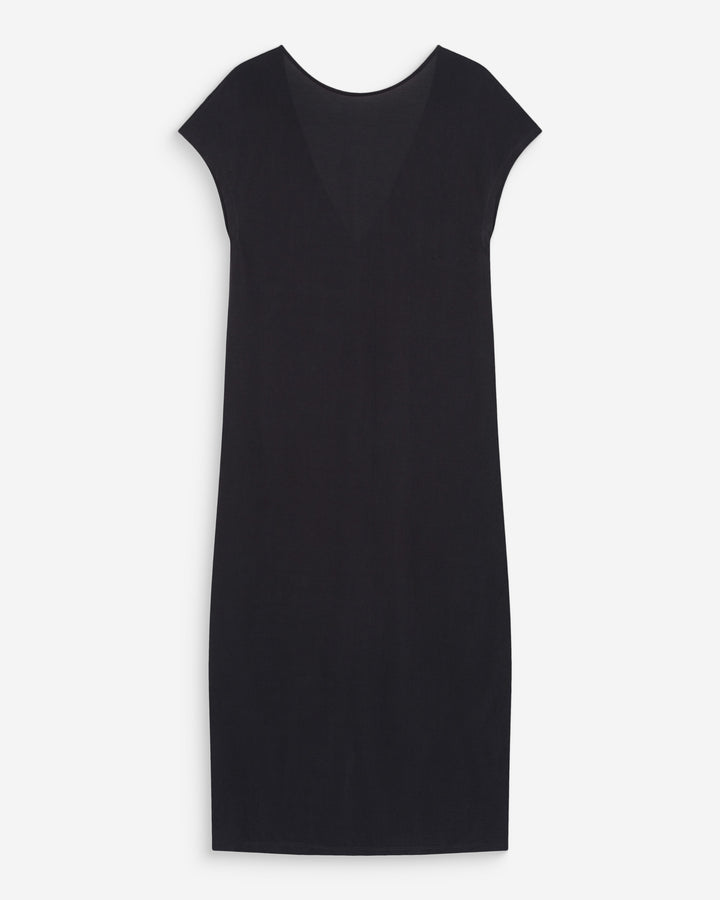 Robe longue en modal carbone Peace