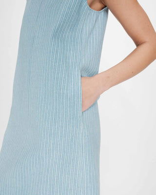 Robe courte en jean stripedblue Vanessa