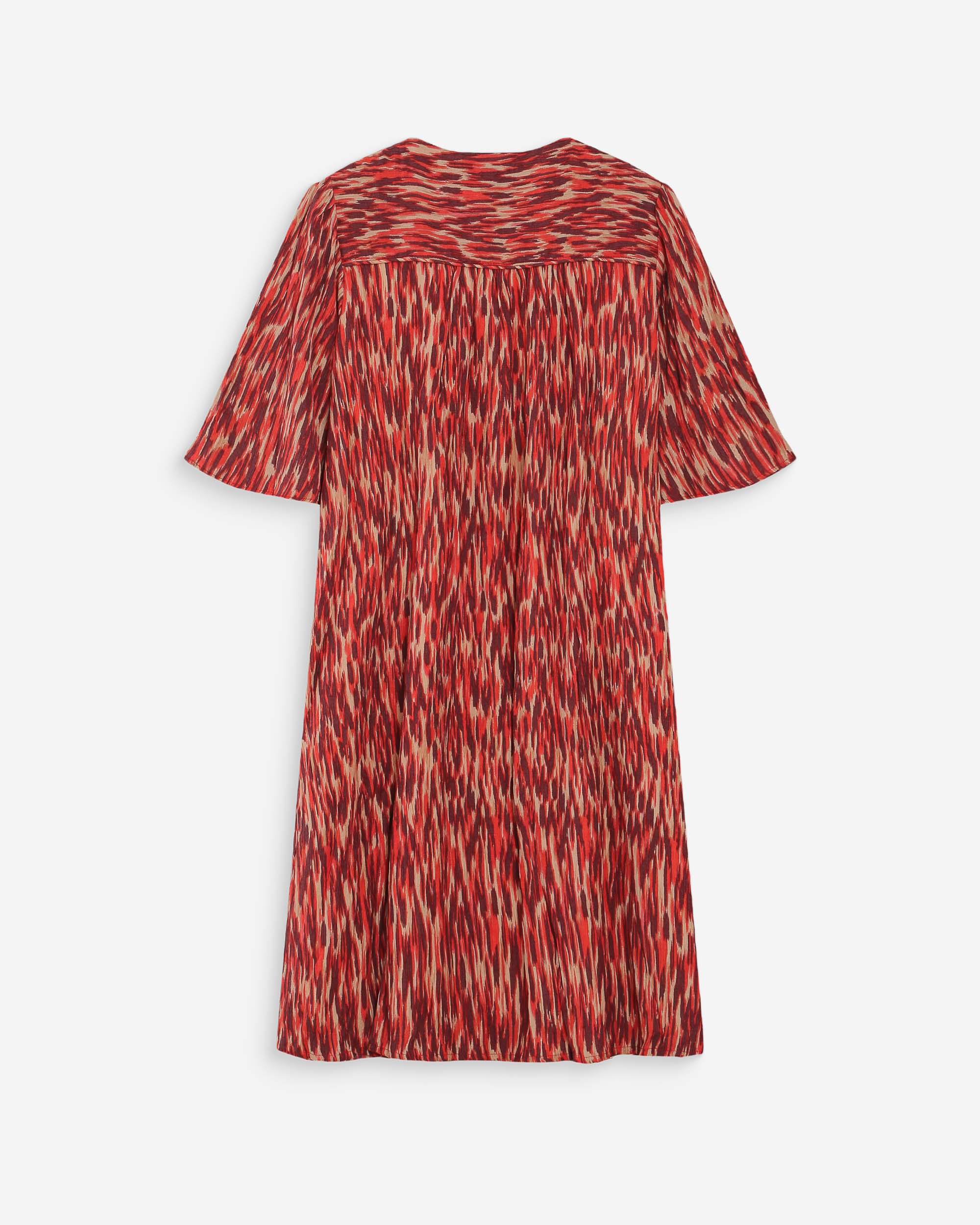 Robe courte babydoll sanguine Vylla