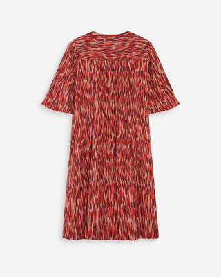 Robe courte babydoll sanguine Vylla