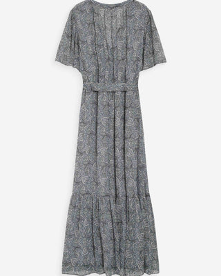 Robe longue imprimée ciel Venelle